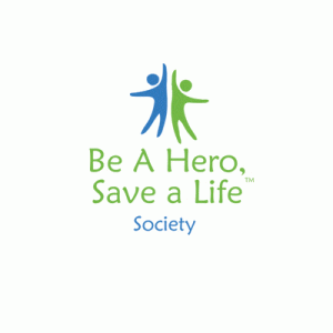 Be A Hero Logo Concept